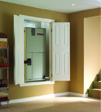 Furnace in Residential Basement in Vancouver, WA